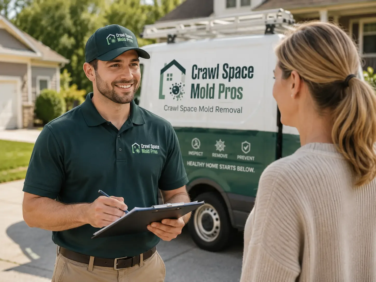 Crawl Space Mold Removal Deerbrook, WI FAQs